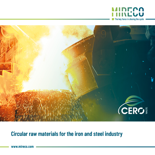 Circular raw material for the iron and steel industry
